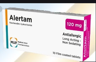 ALERTAM 120 MG 10 F.C.TAB.