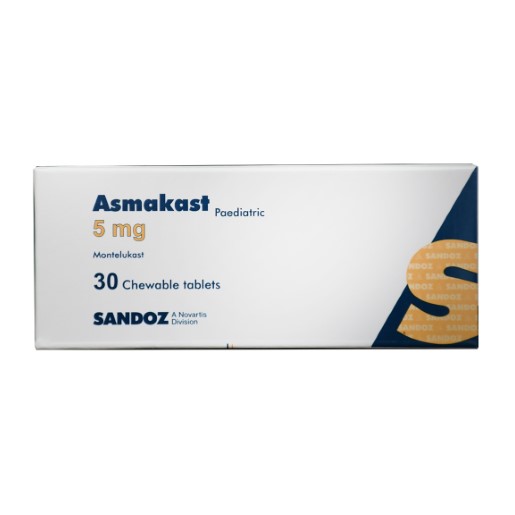 asmakast pediatric 5 mg 30 tab