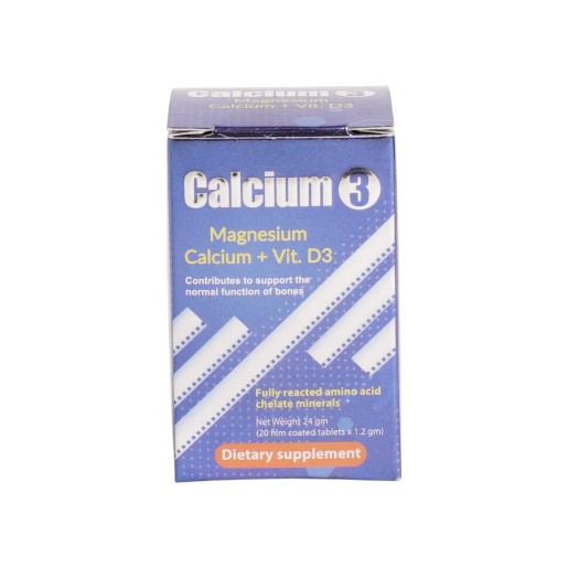 Calcium 3 20 tab