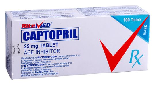 CAPOTRIL 25MG TAB