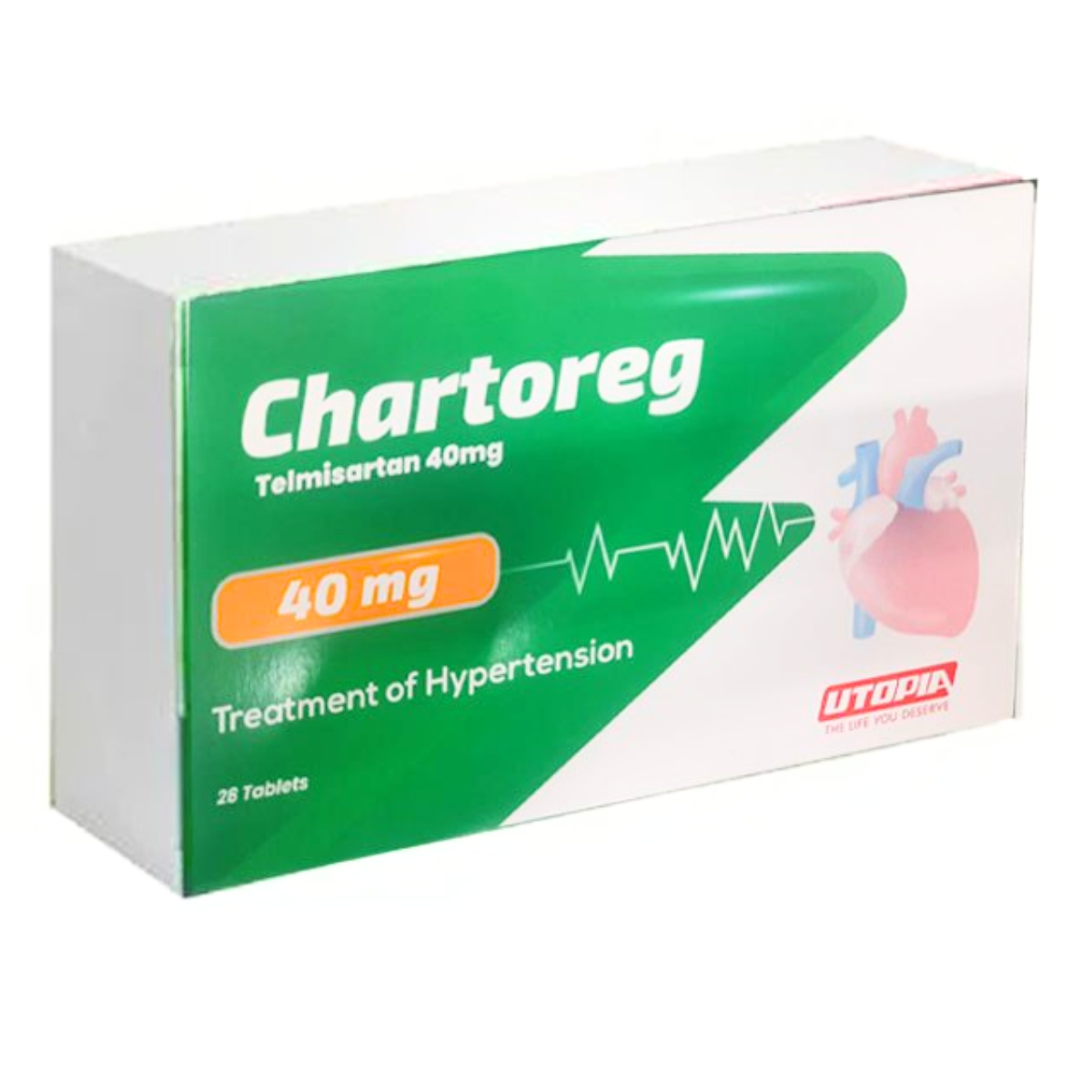 chartoreg 40mg 28tab