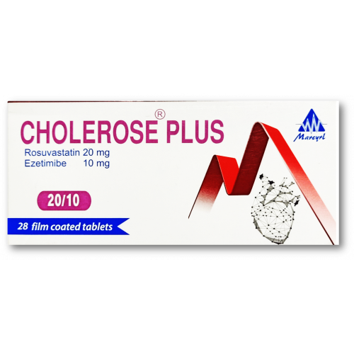 Cholerose Plus 10/20 28 tab