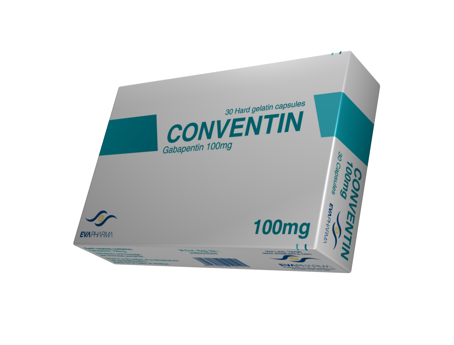 conventin 100mg cap