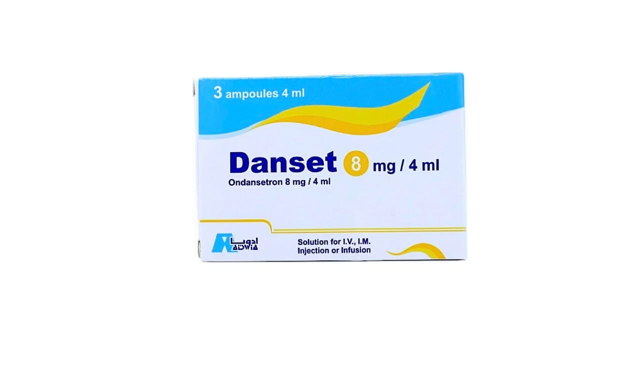 danset 8mg 3 amp