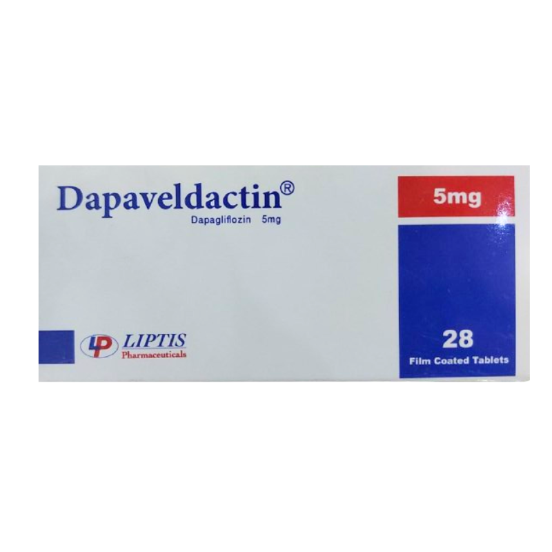 Dapaveldactin 5mg 28Tab