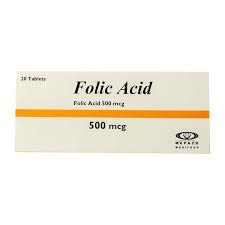 FOLIC ACID 500MG TAB