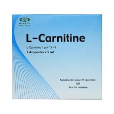 L-CARNITINE 1GM 5AMP