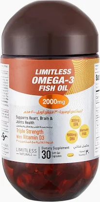 limitless omega-3 2000 mg30 cap
