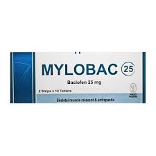 mylobac 25mg 20 tab