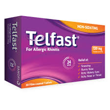 telfast 120 mg 20 tab
