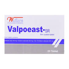 Valpoeast-sr 500 mg 20tab
