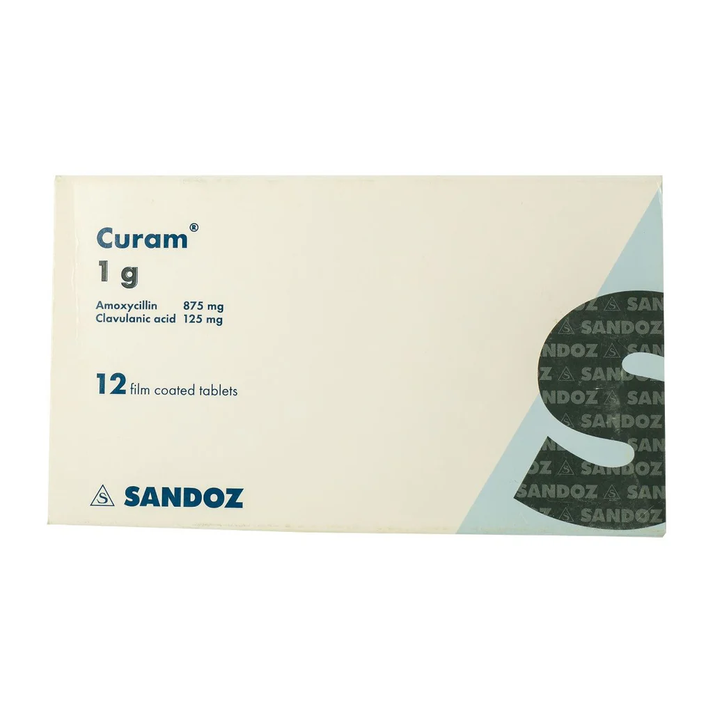 Curam 1 gm 12 cap